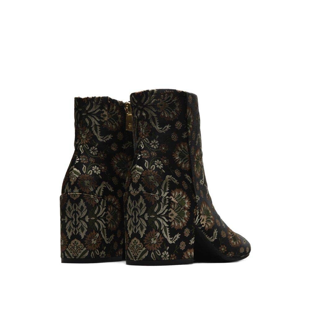 Kenneth Cole New York Women/'s Alyssa Stretch Knit Floral Heeled Bootie Fashion B
